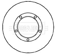 BORG & BECK Piduriketas BBD5850S